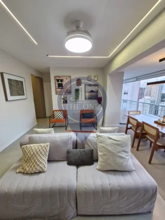 Imagem Apartamento à venda em São Paulo-SP, bairro Santo Amaro: 3 quartos, 1 suíte, 2 salas, 2 banheiros, 2 vagas, 88 m².
