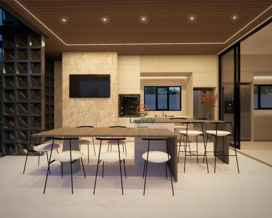 Imagem Casa com 4 dormitórios à venda, 295 m² por R$ 4.500.000,00 - Condomínio Vitória Golf - Lagoa Santa/MG