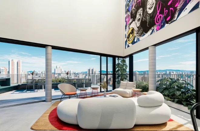 Imagem Studio à venda em São Paulo, Santa Cecília, com 1 quarto, 17,08m2