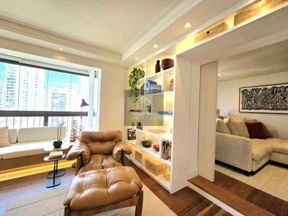 Imagem Reformadíssimo Apartamento com 3 suites 3 vagas Campo Belo