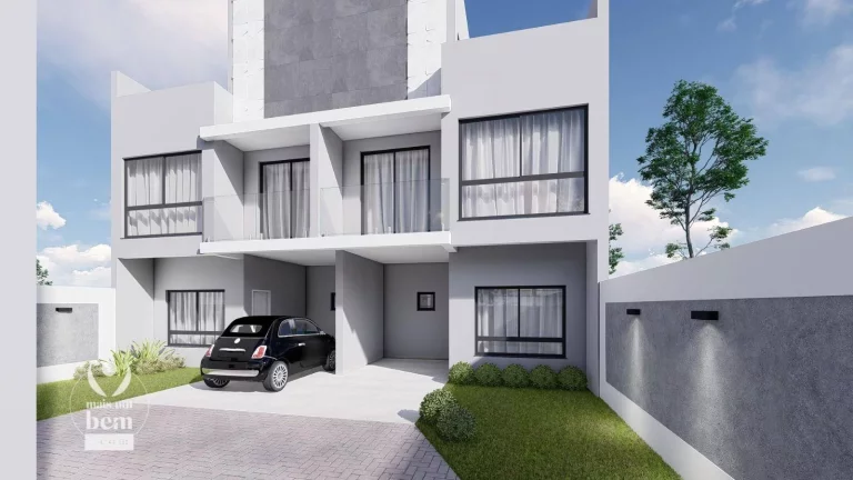Imagem Sobrado em condomínio com 3 dormitórios à venda, 120 m² por R$ 740.000 - Uberaba - Curitiba/PR