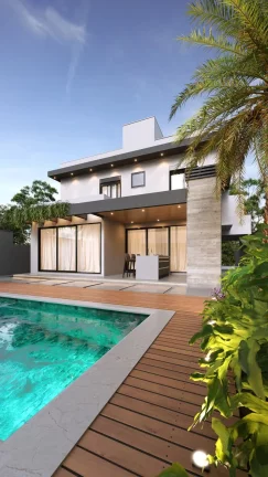 Imagem Casa de luxo com piscina de 3 quartos sendo 1 suíte em excelente localização com 207 m² privativ