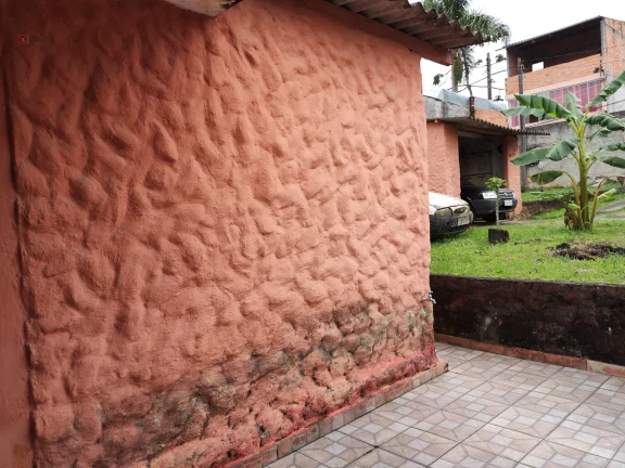 Imagem CASA TÉRREA A VENDA NO JARDIM ALVIVERDE. 2 DORMITÓRIOS, SALA, COZINHA, BANHEIRO, ÁREA DE SERVIÇO E QUINTAL GRANDE. GARAGEM PARA 4 CARROS.