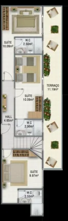 Imagem Apartamento para Venda em Praia Grande, Canto do Forte, 2 dormitórios, 1 suíte, 1 banheiro, 2 vagas