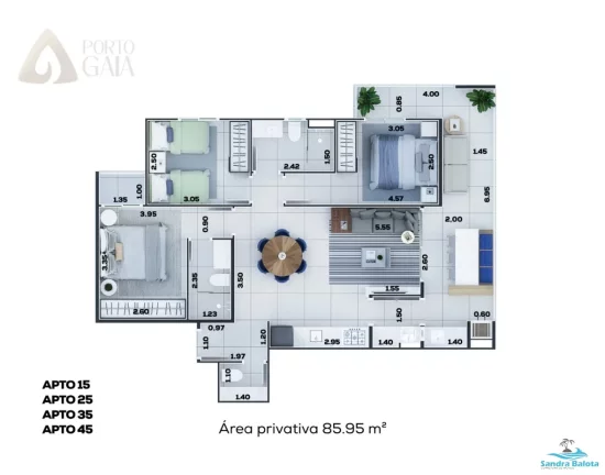 Imagem Apartamentos com 3 dormitórios com 1 suíte/Itaguá-Ubatuba