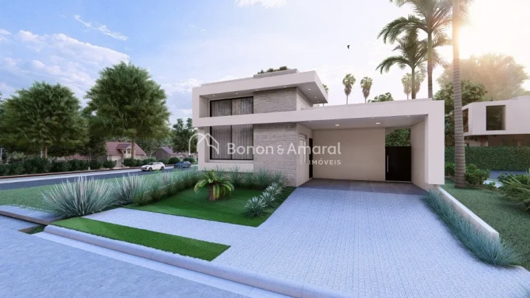 Imagem Casa térrea nova à venda com 3 quartos sendo 3 suítes, todas com armários planejados, ar condici...