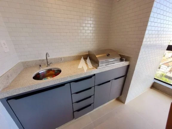 Imagem Apartamento porteira fechada no Bairro da Aparecida com 2 quartos, sendo 1 suíte e andar alto!