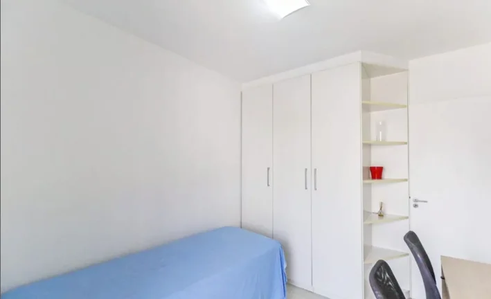 Imagem Apartamento 47M², 2Q, 1 Banheiro, 1 Vaga, Varanda, Espaço Gourmet, Piscina, Academia, Sauna.