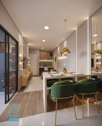 Imagem Apartamento Garden com 2 quartos sendo 1 suíte à venda, 43 m² por R$ 473.314,80 - Novo Mundo - Curitiba/PR