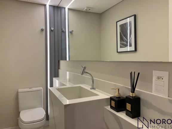 Imagem Nossa Senhora de Lourdes, Apartamento DECORADO COM 3 dormitórios, 2 garagens,