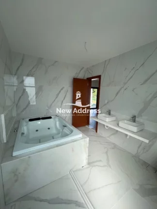 Imagem Alto Padrão: casa linear com 3 suítes à venda no Condomínio Riviera Park - Vila Velha