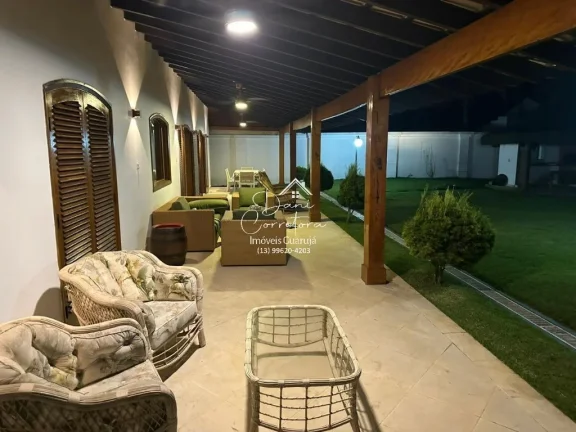 Imagem Casa térrea em condomínio no Jardim Acapulco, Guarujá-SP: 6 quartos, 4 suítes, 3 salas, 8 banheiros, 6 vagas, 800m²