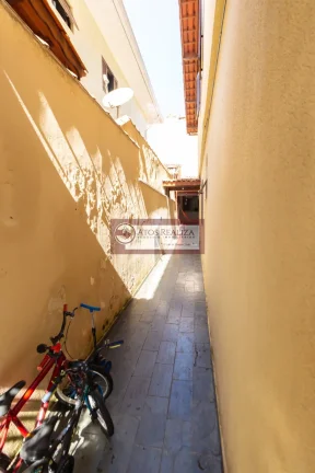 Imagem Vendo Sobrado 3 dormitórios, 1 Suíte com varanda, 2 vagas cobertas, Vila Campo Grande - SP por R$ 750.000 - Venda.