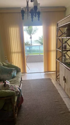 Imagem Apartamento 2 quartos frente mar com garagem - Praia Grande
