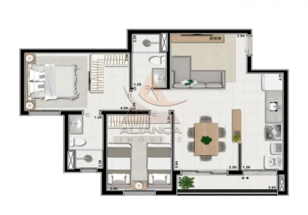 Imagem Apartamento - Ribeirão Preto - Quinta da Primavera