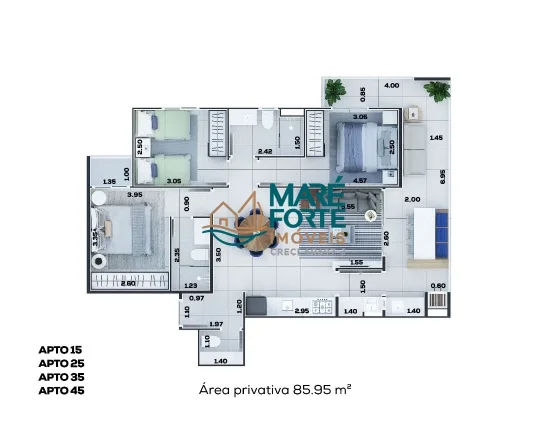 Imagem Lançamento com aptos de 03 dormitórios, com linda arquitetura e fino acabamento!