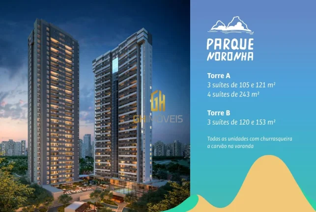 Imagem ÁGIO apartamento com 3 quartos no Park Lozandes, com 121m² de área privativa, o apartamento possu...