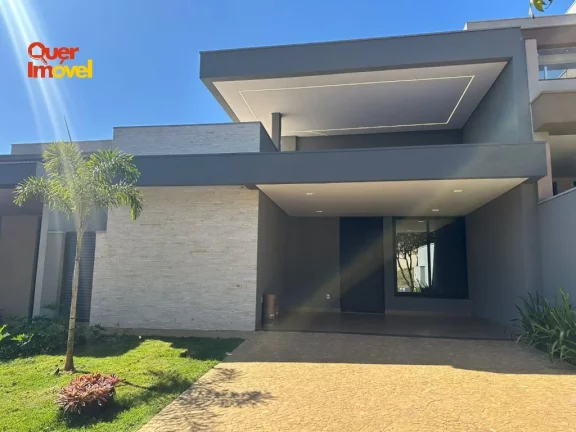 Imagem Casa de luxo em condomínio no Jardim San Marco II, Ribeirão Preto-SP: 3 suítes, 4 vagas, 150m²!