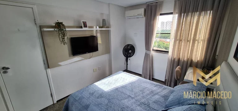 Imagem Apartamento projetado com 3 suítes à venda, 125 m² por R$ 750.000 - Engenheiro Luciano Cavalcante - Fortaleza/CE