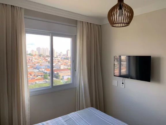 Imagem Apartamento Mobiliado - Porteira fechada - Tatuapé - 2 Dormitórios - Cozinha americana