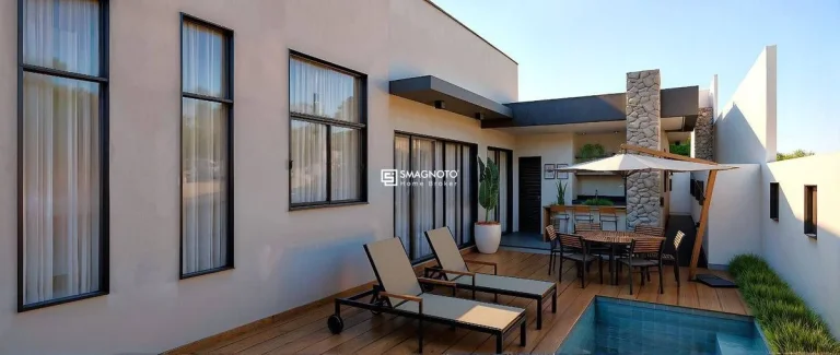 Imagem Casa de Condomínio Reserva do Engenho com 3 suítes, piscina e área gourmet à Venda, - Piracicaba - SP