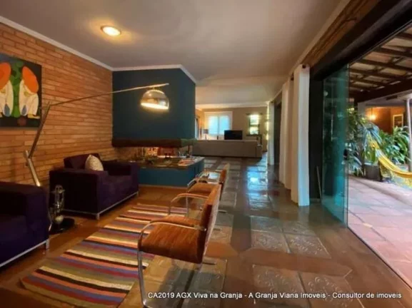Imagem Rústica e linda, 2 lareiras, piscina, gourmet! 3 dorms / 1suíte)