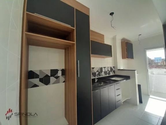 Imagem Apartamento com 2 dormitórios à venda, 57 m² por R$ 410.116,00 - Mirim - Praia Grande/SP