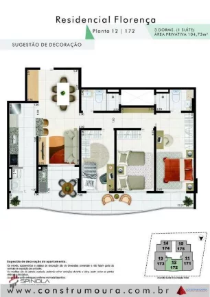 Imagem Apartamento com 2 dormitórios à venda, 81 m² por R$ 463.353,00 - Aviação - Praia Grande/SP