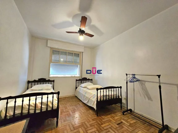 Imagem Apartamento 3 Quartos, 1 Vaga, PÉ NA AREIA - José Menino - Santos/SP