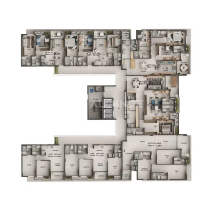 Imagem Apto - 3 Quartos - 2 Suítes - 77,26m² - Jardim Oceania, João Pessoa/PB