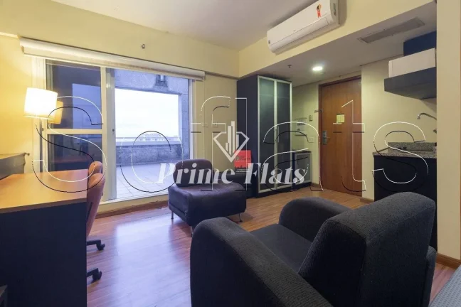 Imagem Flat disponível para locação no Mercure São Paulo Bela Vista, com 28m², 1 dormitório e 1 vaga