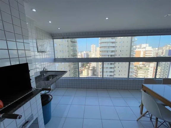 Imagem Apartamento com 3 dorms, Aviação, Praia Grande - R$ 870 mil, Cod: 2383