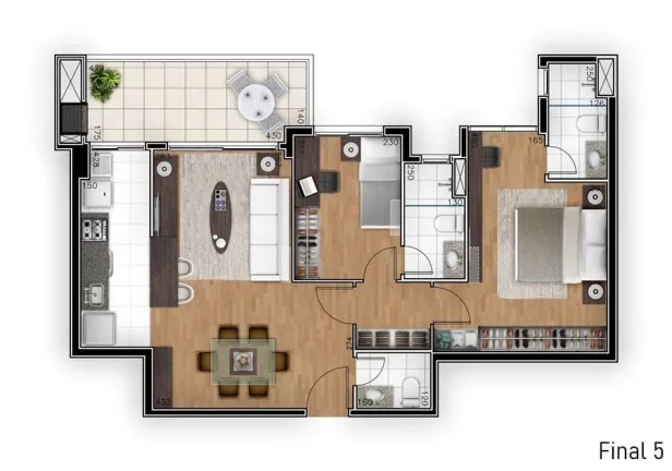 Imagem Apartamento para Venda em Curitiba, Ahú, 2 dormitórios, 1 suíte, 2 banheiros, 1 vaga
