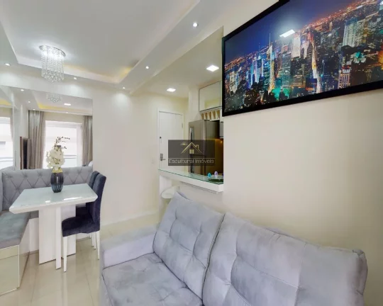 Imagem NOVA BARRA FUNDA APARTAMENTO 45,00 M 1 SUÍTE 1 BANHEIRO SOCIAL VARANDA ENVIDRAÇADA COZINHA AMERICANA 1 VAGA PISCINA ADULTO INFANTIL ESPAÇO GOURMET