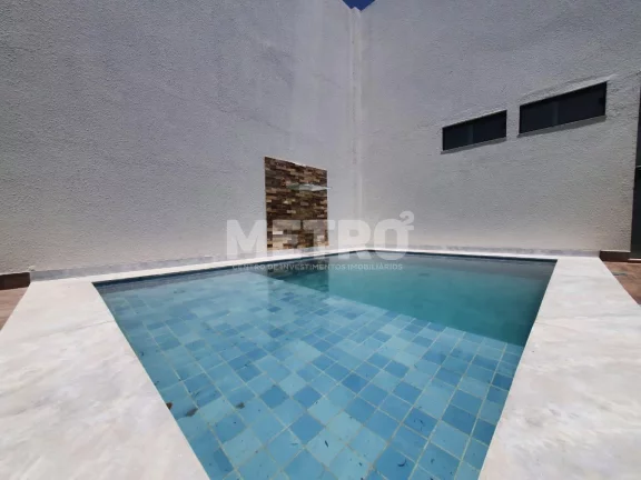 Imagem Casa Condomínio Velho Chico, 3 quartos, todos suítes, gourmet com piscina