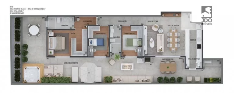 Imagem Apartamento Garden a Venda no bairro Alto da Rua Xv - Curitiba, PR