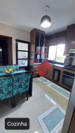 Imagem Cobertura 161m2 , moveis planejados ,2 dorms c suite e sacada , quintal e churrasq , 3 vagas , bairro Santa Maria,Santo André