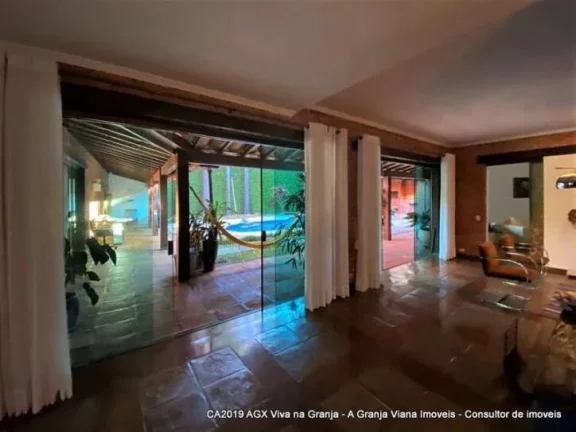 Imagem Rústica e linda, 2 lareiras, piscina, gourmet! 3 dorms / 1suíte)