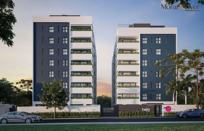 Imagem Apartamento para Venda em Curitiba, Portão, 2 dormitórios, 1 suíte, 2 banheiros, 1 vaga