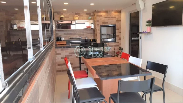 Imagem Ótima Cobertura Duplex com 263m² no Morumbi. Living para 03 ambientes, varanda gourmet com churras...