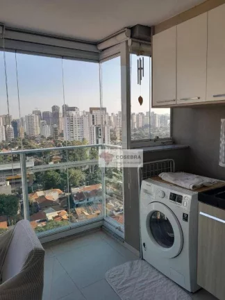 Imagem Apartamento para alugar, 38 m² por R$ 5.850,00/mês - Brooklin - São Paulo/SP