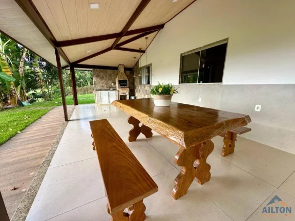 Imagem Chácara com excelente casa, composta de 4 quartos, Localizada entre a Praia de Ubú e Jabaquara.