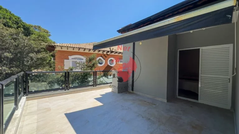 Imagem Sobrado em Condomínio 5 suites com varanda , churrasq quintal e piscina , 4 vagas bairro Jd Vera Cruz, Riviera de são lorenço ,Bertioga