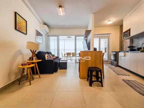 Imagem Apartamento Pé na Areia para Locação temporada na Riviera de São Lourenço, atende até 4 pessoas