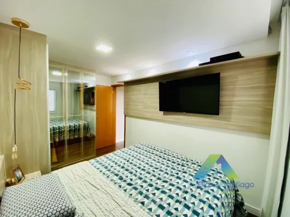 Imagem SANTO ANDRÉ Apartamento 53M², 2 dormitórios, designer moderno, lazer completo, 1 vaga ótima localização e valor !!!