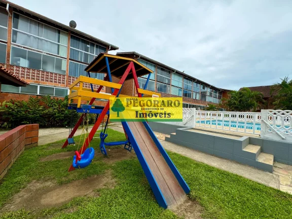 Imagem Flat de Condomínio na Maranduba - Ubatuba-SP - 1 quarto, 1 sala, 1 banheiro, 1 vaga - Excelente Localização