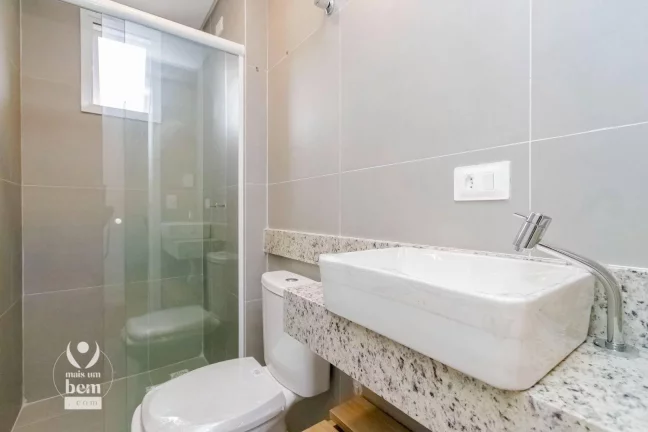 Imagem Lindo apartamento novo, com 2 quartos (1 suíte), sacada com churrasqueira à venda por R$ 551.023,26 - Tingui - Curitiba/PR