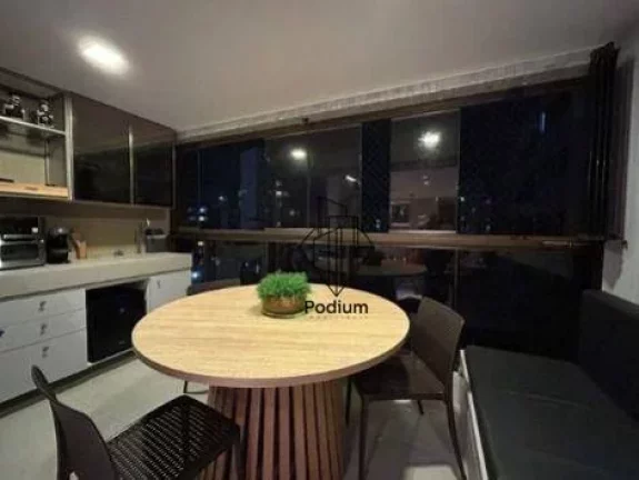 Imagem Apartamento com projetados e varanda/sacada gourmet a 350m da praia do Jardim Oceania - AP2828.