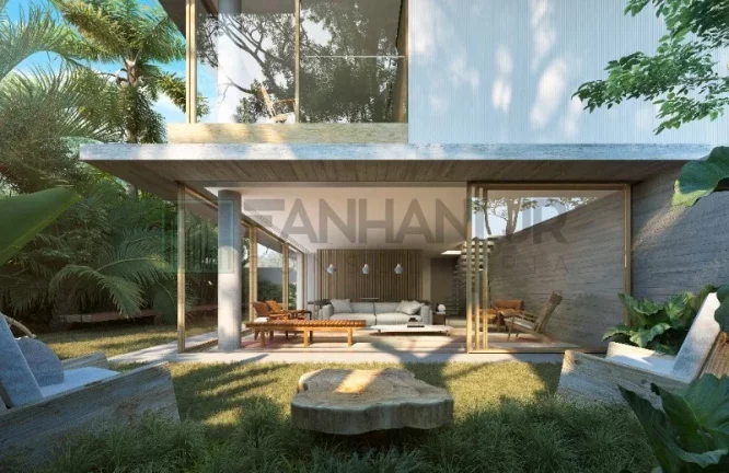 Imagem Descubra o seu refúgio de tranquilidade e sofisticação no coração de São Paulo! Esta casa garden deslumbrante, projetada pelo renomado Studio MK27 -