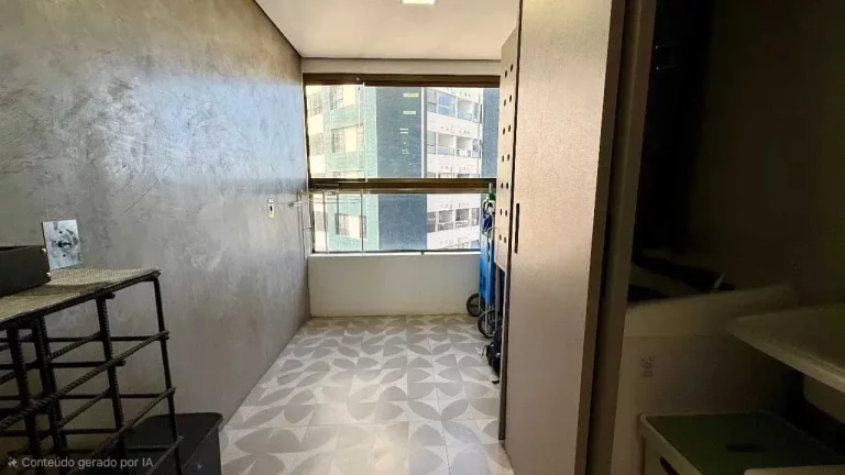 Imagem Apartamento com 2 dormitórios e 1 vaga de garagem na Praia Brava em Itajaí/SC